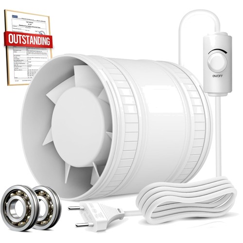 Rohrventilator 100mm leise - rohrventilator,