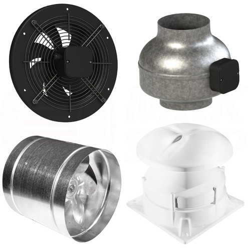 Axial radial ventilator - radial,