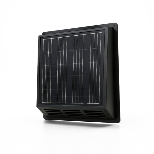 Wandlüfter mit solarpanel - mit,