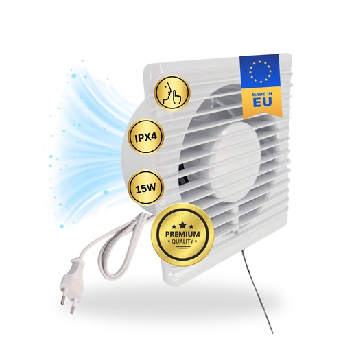 230v badlüfter kabel - badlüfter, schalter